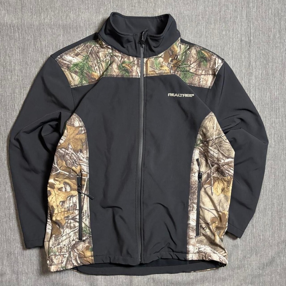 Realtree camo outdoor zip up jacket
